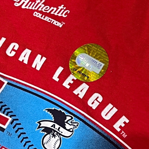 Boston Red Sox 2007 American League Champion Sports Red Mens Tshirt - Picture 3 of 5